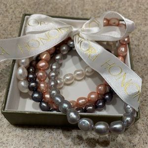 ❤️❤️ Honora Baroque Freshwater Pearl Bracelets❤️🎁